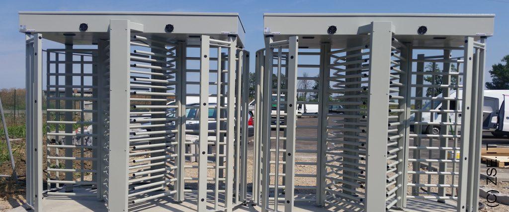 Tornelli Stadio ingresso perimetrale Azienda